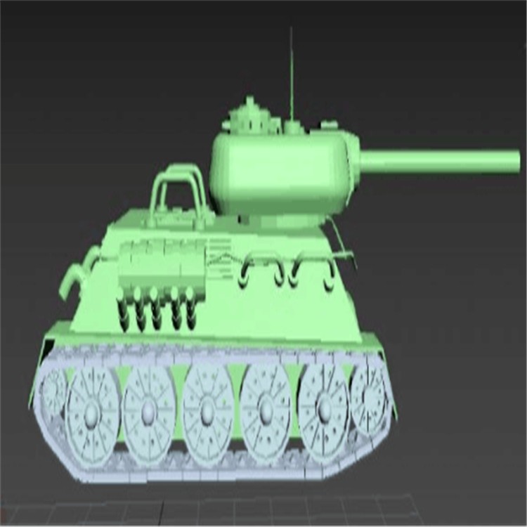 柳江充气军用坦克模型